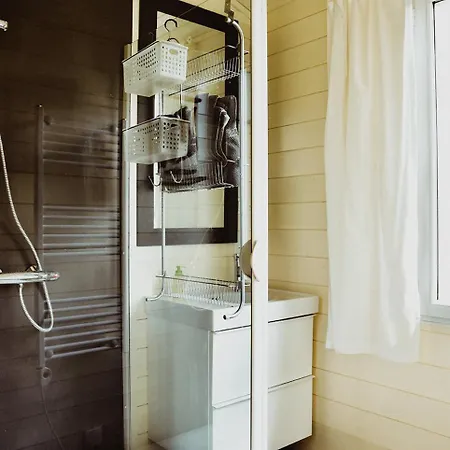 بيت للعطل Wooden House Maison Les Terrasses, A Blend Of Authenticity And Refinement *