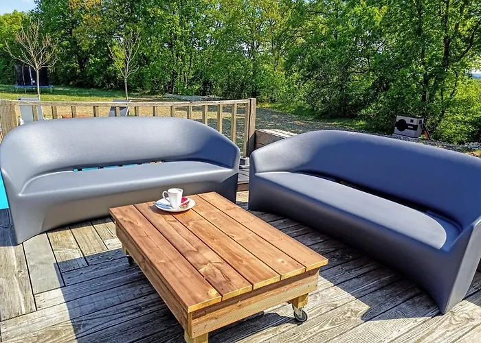 Feriehus Wooden House Maison Les Terrasses, A Blend Of Authenticity And Refinement *